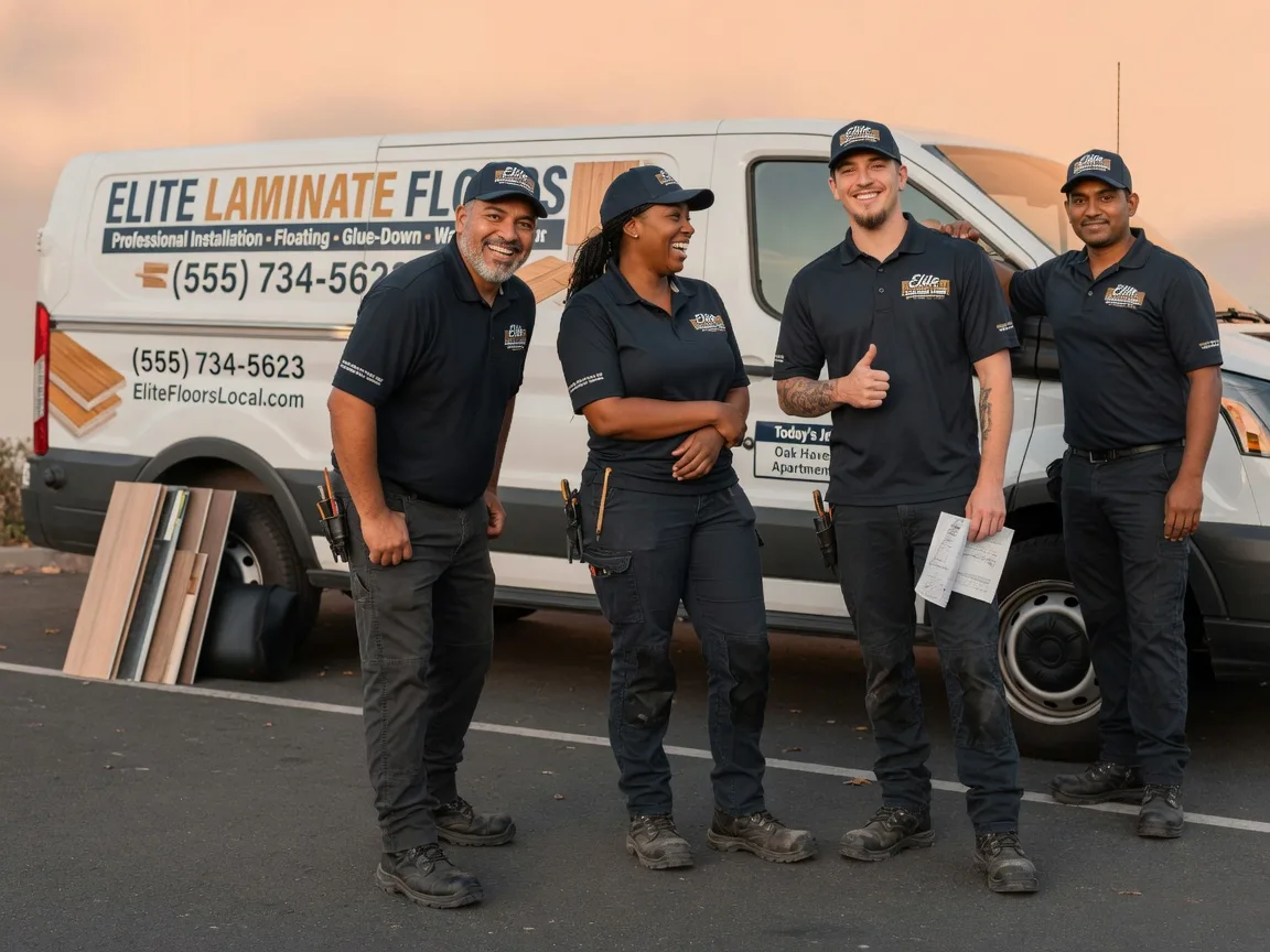 Laminate flooring installation company in Mount Calm, TX